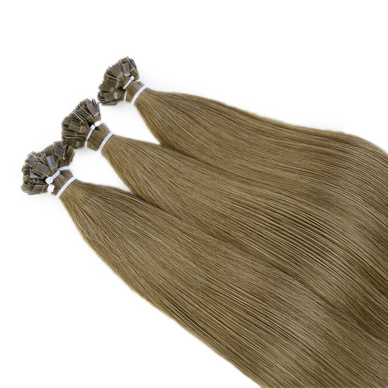 Wholesale Flat Tip Hair Extension Remy Virgin Double Drawn Flat Tip Hair Extension Human Hair